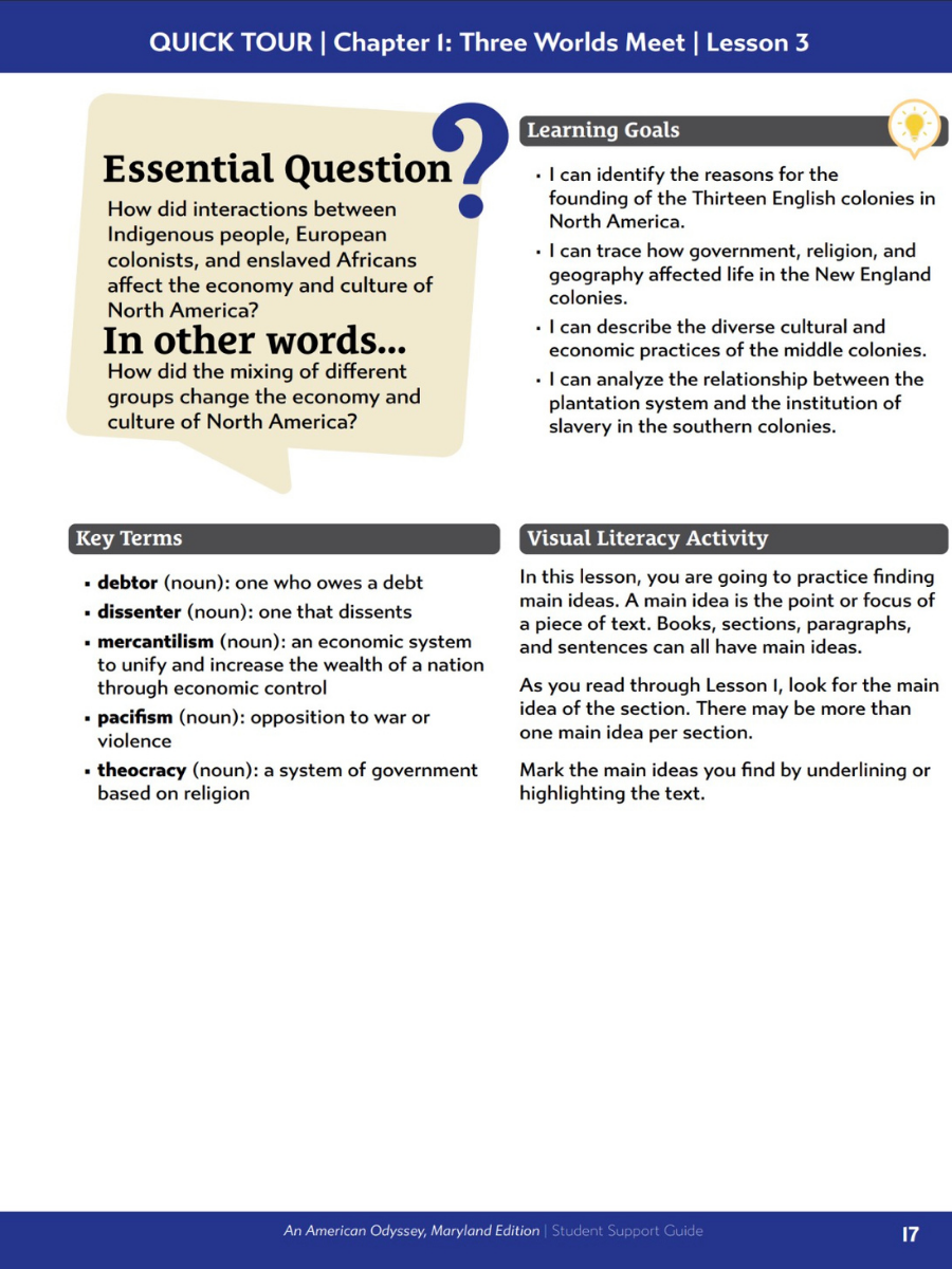 Gibbs Smith Student Support Guides